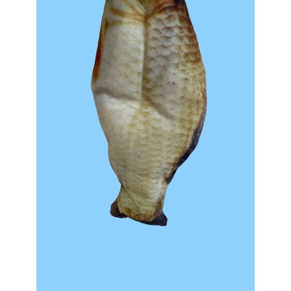 Fish-Shaped Cat Toy 9in Bell  Birthday Christmas Kitty Kitten Cat New Gift - Picture 3 of 6